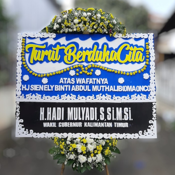 Karangan Bunga Duka Cita gedung serbaguna jekan raya
